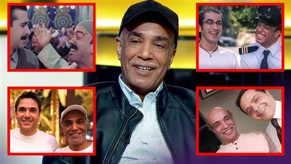 أبرزهم مع كريم وحلمى وعز وهنيدى .. سليمان عيد قدم 290 عملاً فنياً