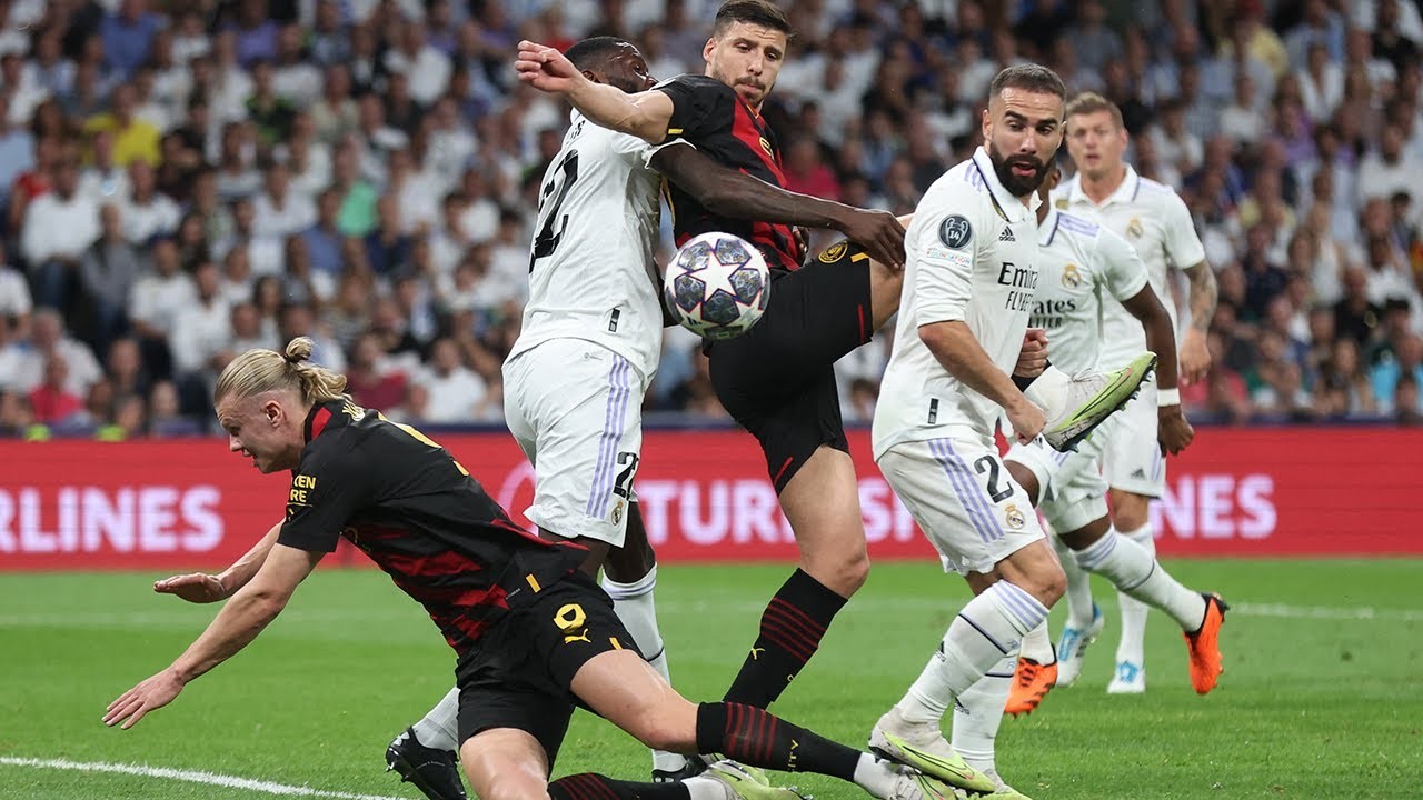 موقف رباعي ريال مدريد المصاب من مواجهة مانشستر سيتي في دوري أبطال أوروبا